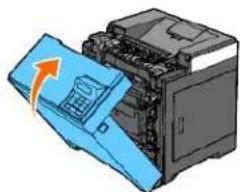 DELL 2130cn - Rengøring af CTD-sensoren inde i printeren - 6