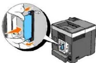 DELL 2130cn - Installation af en hukommelse - 4