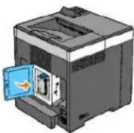 DELL 2130cn - Installation af netværksprotokoladapteren - 5