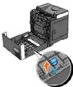 DELL 2130cn - Installation af en duplekser - 2