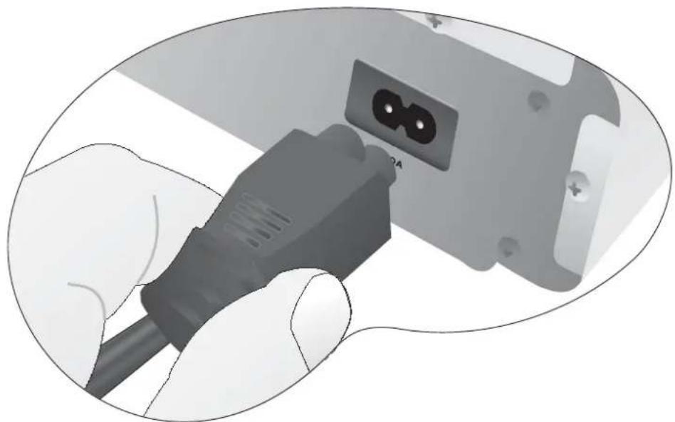 BENQ DE320 - Connecting power - 1