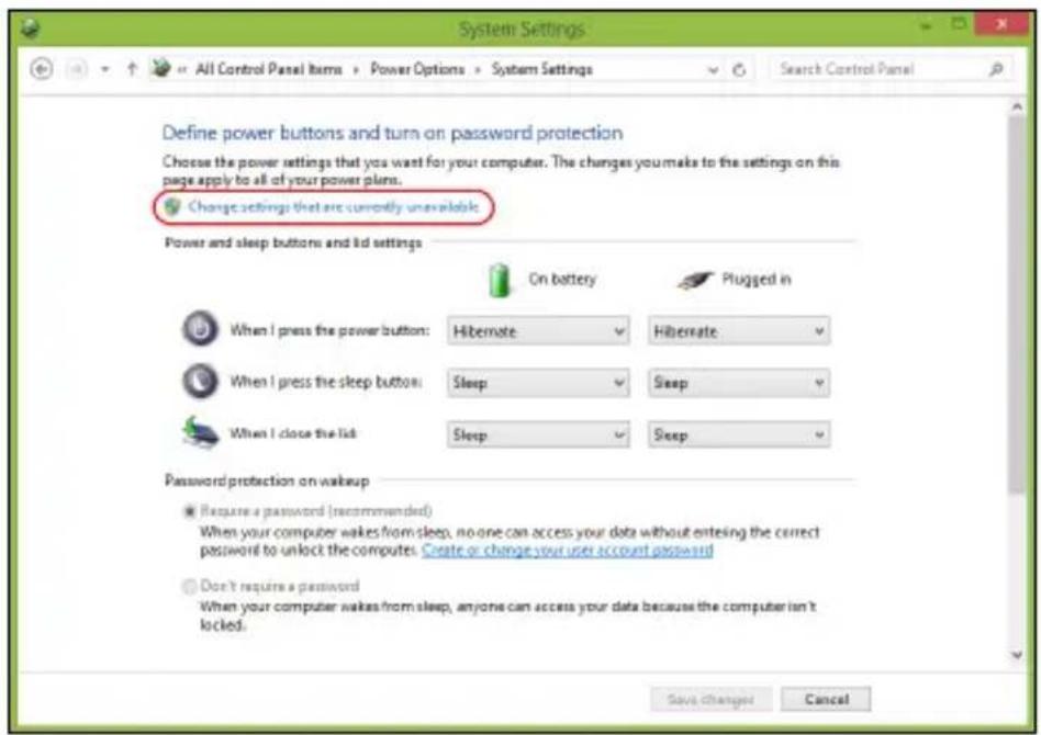 ACER Iconia W511 - Deaktiver Hurtig start - 2