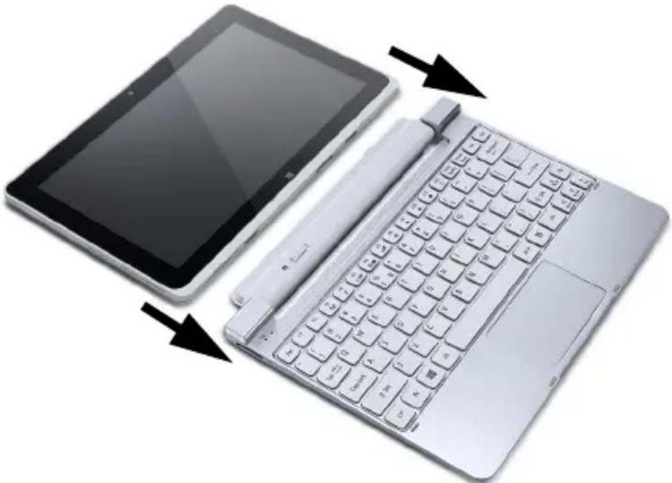ACER Iconia W511 - Tilslut tabletten til tastatur-docken - 1