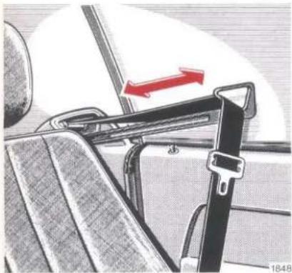 Mercedes-Benz 200 E (1988) - Fastening Seat Belts - 2