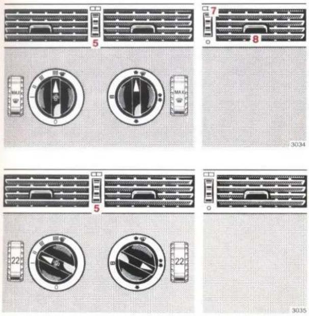 Mercedes-Benz 200 E (1988) - Heating and Ventilation - 1