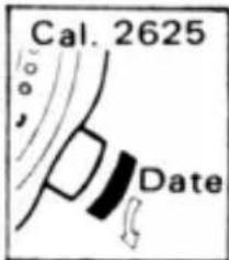 Cal. 2625 Date