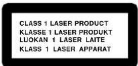 BOSE Lifestyle 40 - Class 1 laser product - 1