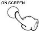 KENWOOD DVT-6100K - ⑦During playback, press the ON SCREEN key. - 2