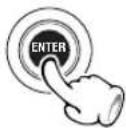 KENWOOD DVT-6100K - ③Press the ENTER key. - 2