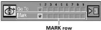 Go To Mark MARK row