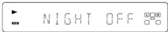 ▶ NO NIGHT OFF L□R □□□