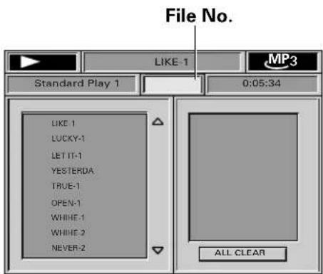 File No. LIKE-1 MP3 Standard Play 1 0:05:34 LIKE 1 LUCKY-1 LET IT-1 YESTERDA TRUE-1 OPEN-1 WHITE-1 WHITE-2 NEVER-2 ALL CLEAR