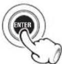 KENWOOD DVT-6100K - ③Press the ENTER key. ("T\_" appears) - 2