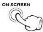 KENWOOD DVT-6100K - ⑦During playback, press the ON SCREEN key. - 1