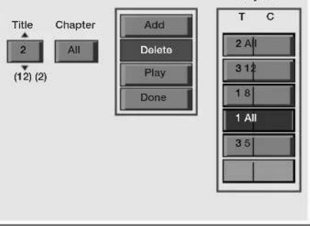 KENWOOD DVT-6100K - Delete Program - 8