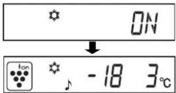 ON Ion -18 3℃