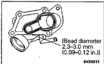 [Bead diameter 2.3-3.0 mm (0.09-0.12 in.)] 04X0011