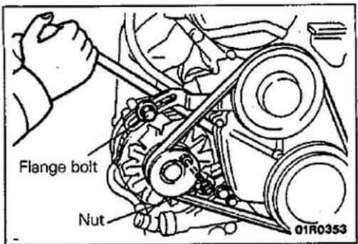 Flange bolt Nut 01R0353