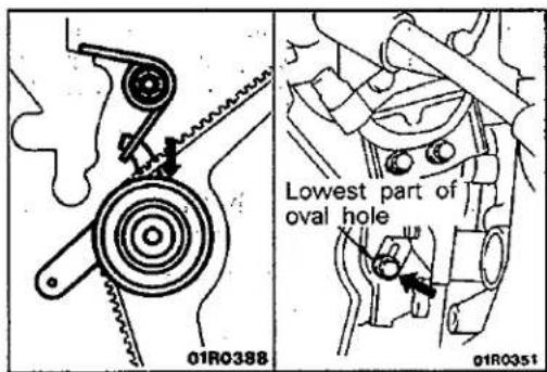 01R0388 Lowest part of oval hole 01R0351