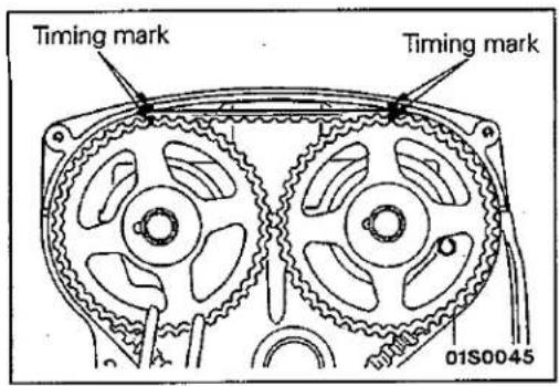 Timing mark Timing mark 01S0045