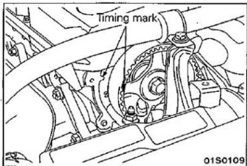Timing mark 01S0109