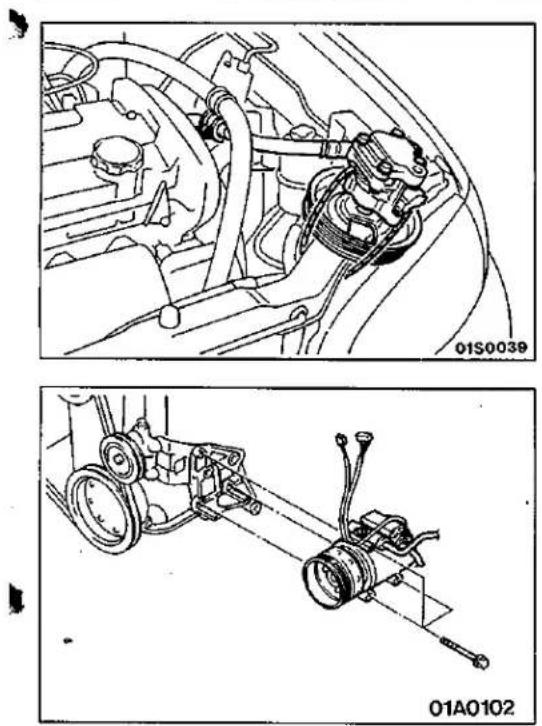MITSUBISHI Colt (1992) - Removal steps - 3