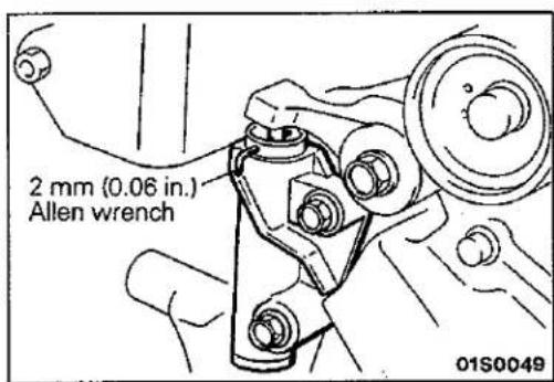 2 mm (0.06 in.) Allen wrench 01S0049