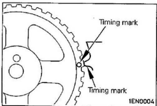 Timing mark Timing mark 1EN0004