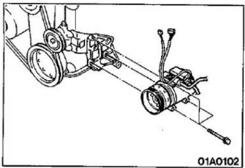 MITSUBISHI Colt (1992) - Removal steps - 5