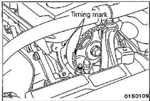 Timing mark 01S0109
