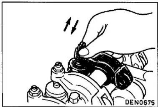 MITSUBISHI Colt (1992) - VALVE CLEARANCE INSPECTION AND ADJUSTMENT E11FDAX - 2