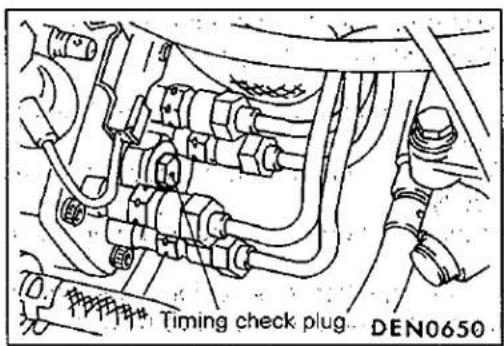 Timing check plug DEN0650