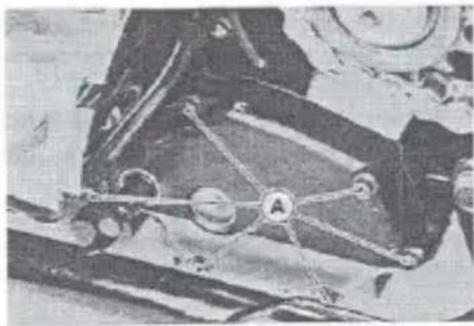 MITSUBISHI Vulcan 800 (1996) - External Shift Mechanism Removal - 1