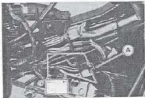 MITSUBISHI Vulcan 800 (1996) - Fan Motor Inspection - 2
