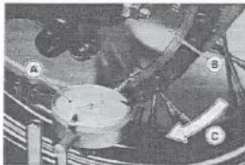 MITSUBISHI Vulcan 800 (1996) - Rear Sprocket Warp Inspection - 1