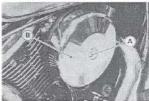 MITSUBISHI Vulcan 800 (1996) - Element Removal - 1