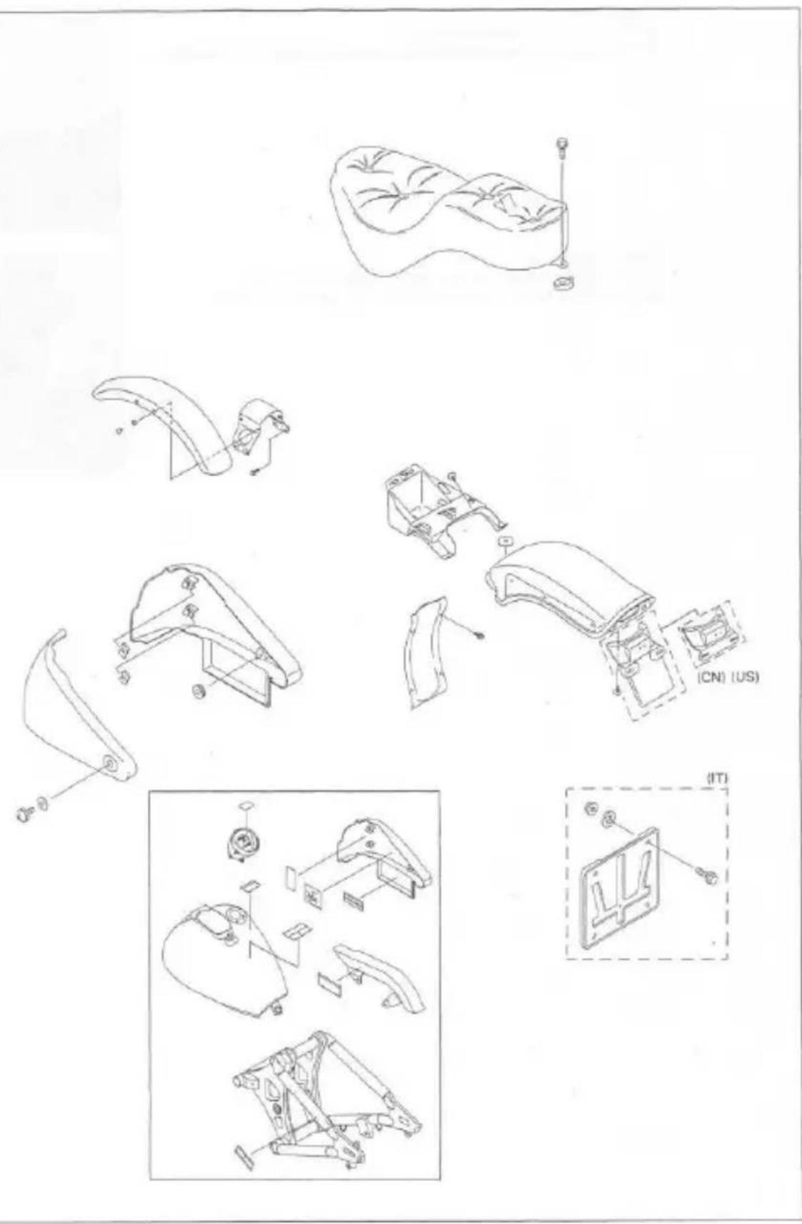 MITSUBISHI Vulcan 800 (1996) - Exploded View - 5