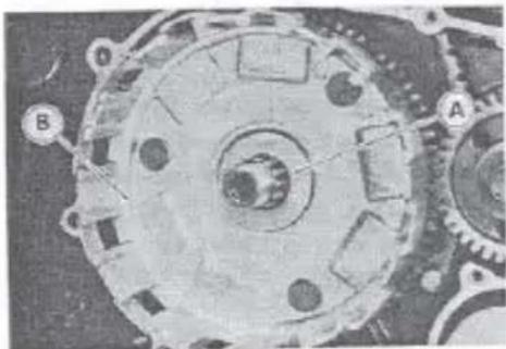 MITSUBISHI Vulcan 800 (1996) - Clutch Removal - 3
