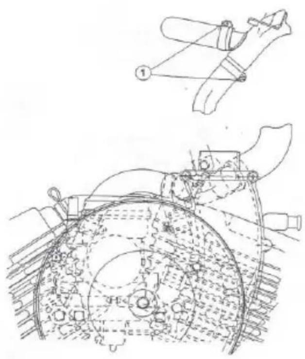 MITSUBISHI Vulcan 800 (1996) - Cable, Wire, and Hose Routing - 3