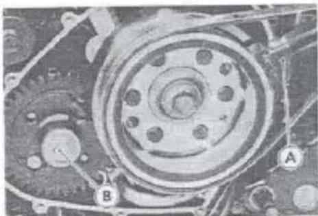 MITSUBISHI Vulcan 800 (1996) - Left Balancer Installation - 5