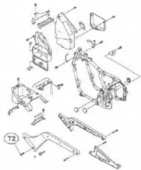MITSUBISHI Vulcan 800 (1996) - Exploded View - 2