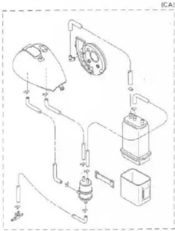 MITSUBISHI Vulcan 800 (1996) - Exploded View - 6