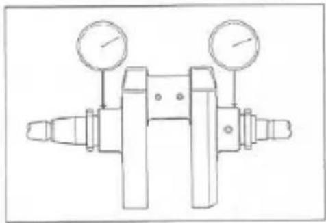 MITSUBISHI Vulcan 800 (1996) - Crankshaft Runout - 1