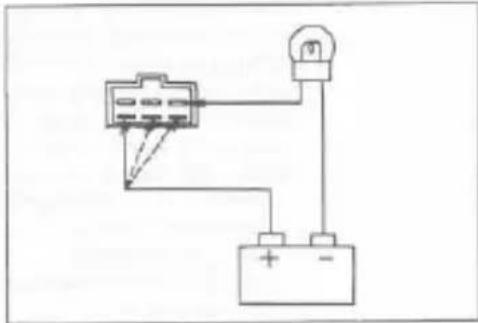 MITSUBISHI Vulcan 800 (1996) - Regulator Circuit Check: - 1