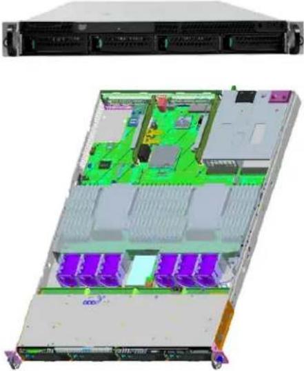 INTEL R2224GZ4GC4 - Risers and IO options - 3