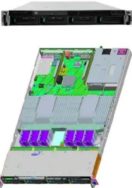 INTEL R2224GZ4GC4 - Risers and IO options - 4