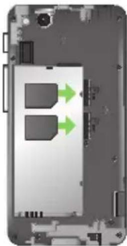 ASUS PadFone mini 4.3 A11-1A023WWE - Inserting the Micro-Sim card - 1