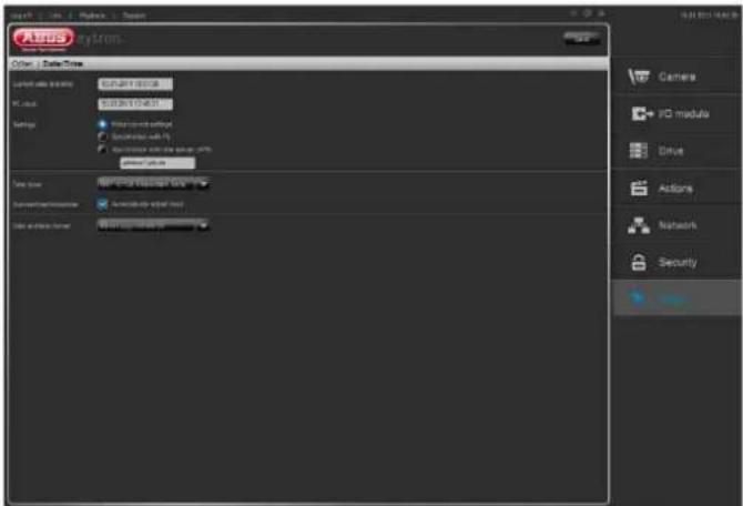 Airbus E-Systems Other / Data Times Layout (1) 2017 PC Class PC Class 1:10:45.1 Settings Network settings Networks with PC Networks on the server, port system status New User New User Interface New User Interface New User Interface Camera + YO module Drive Actions Network Security ...
