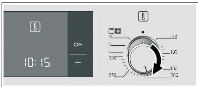 BOSCH HBG73U550 - Ovnfunktion og temperatur - 2