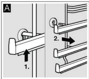 BOSCH HBG73U550 - Ta loss ugnstegarna - 1